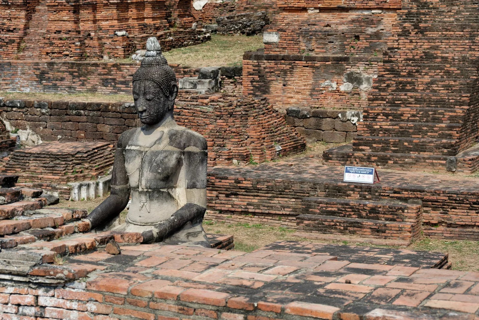 Ruined prangs of Ayutthaya Historical Park