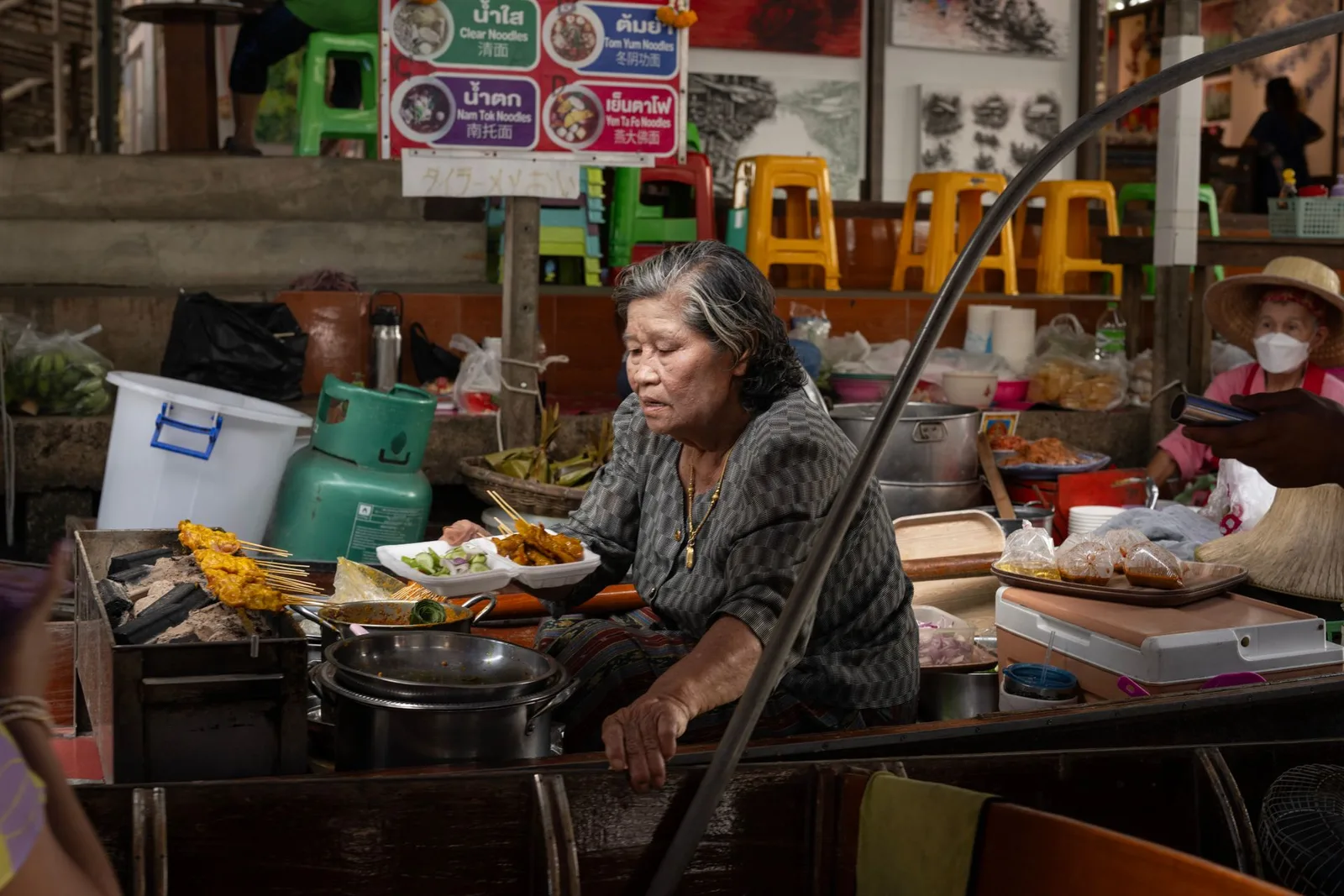 Pad thai and Thai street food in Bangkok