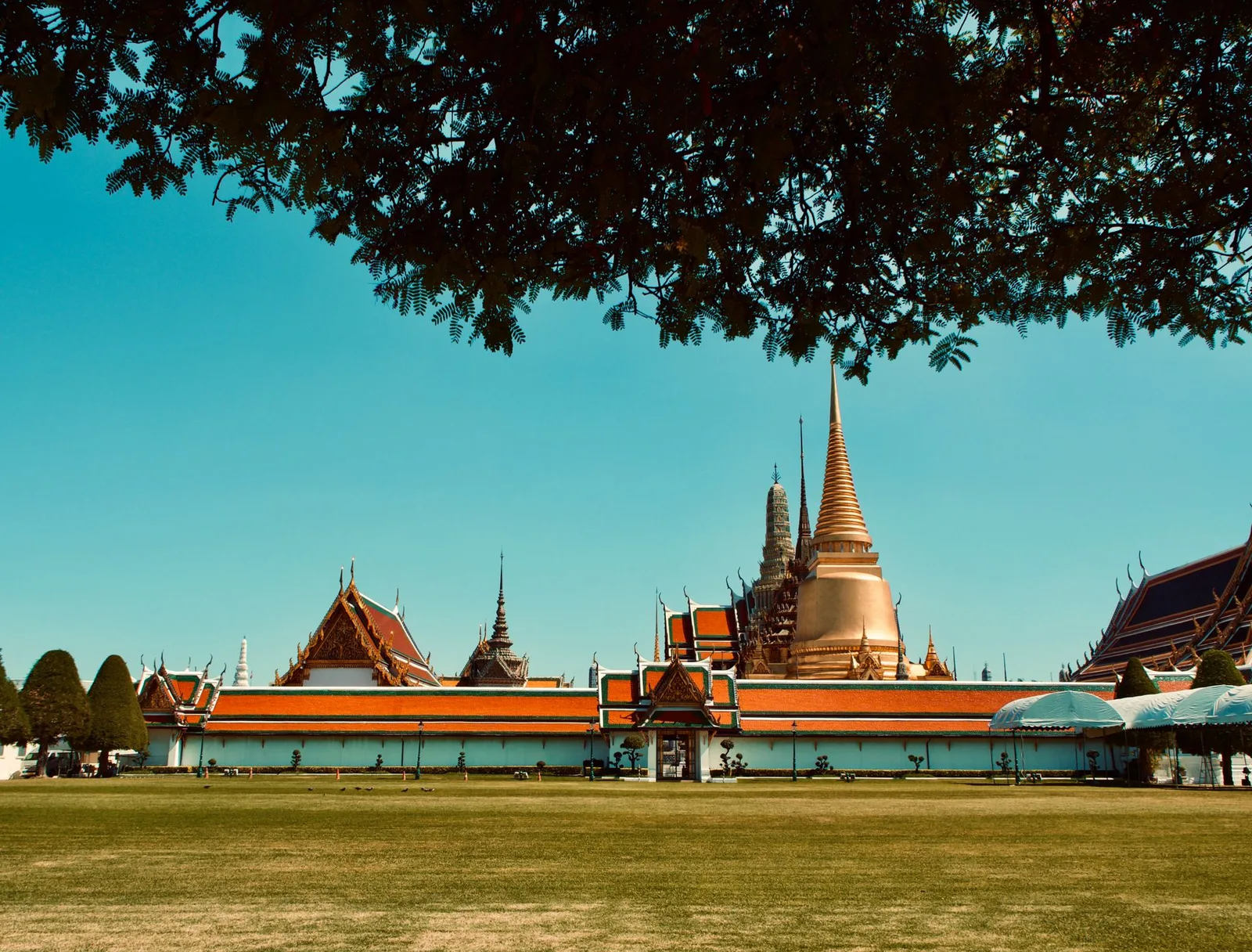 The Grand Palace and Temple of the Emerald Buddha in Bangkok