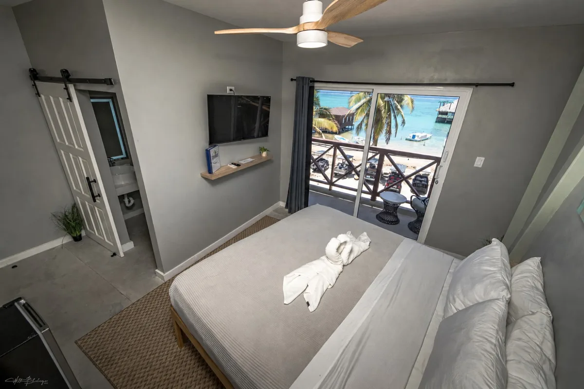 Sandbar Beachfront Hotel & Hostel.