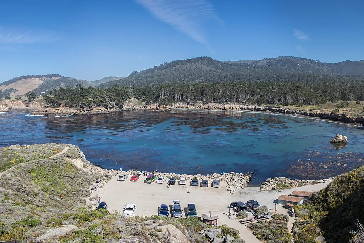 Whaler's Cove at Point Lobos State Natural Reserve, just south of Carmel