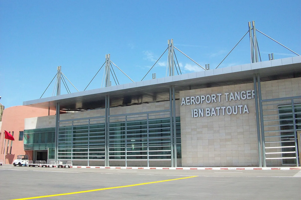 Tangier Ibn Battuta Airport terminal, the main gateway for Chefchaouen