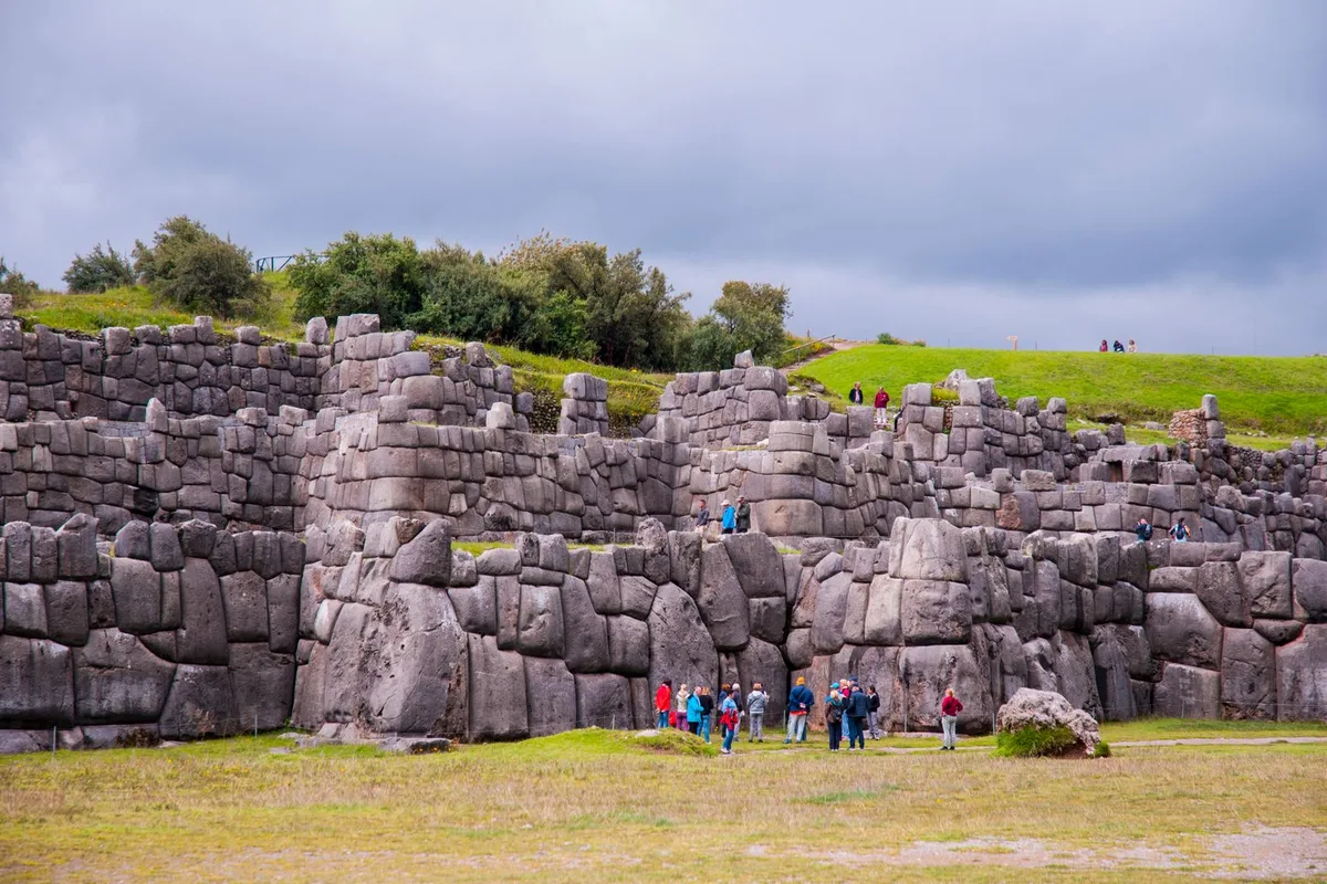 Sacsayhuamán's zigzag walls above Cusco