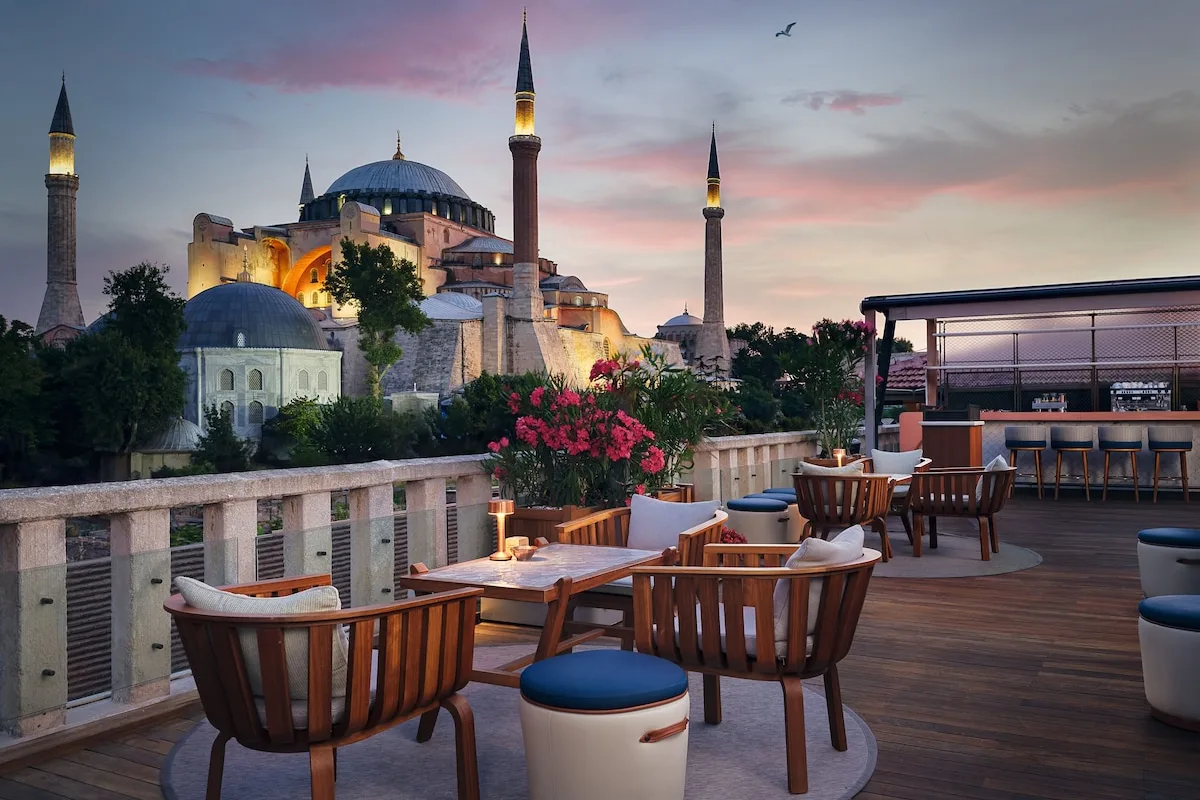 Four Seasons Hotel Istanbul at Sultanahmet.