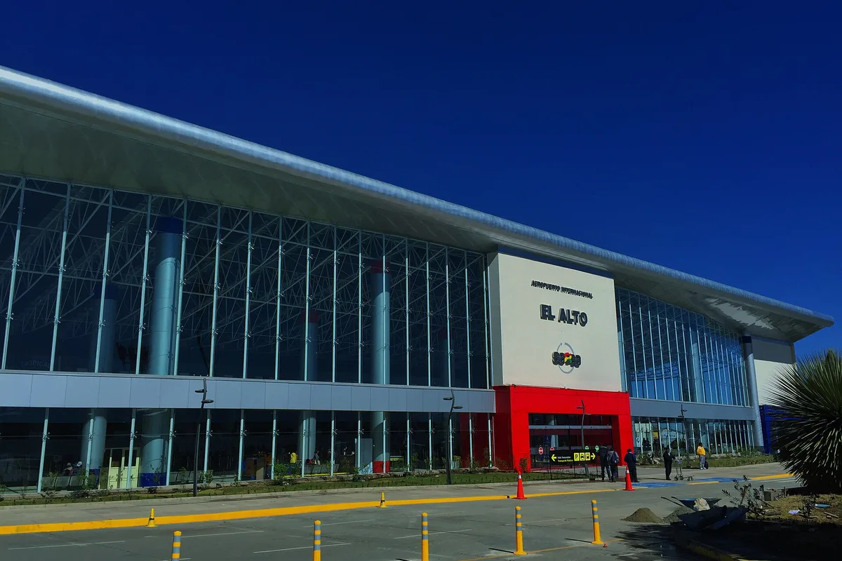 The new terminal at El Alto International Airport, the world's highest international airport