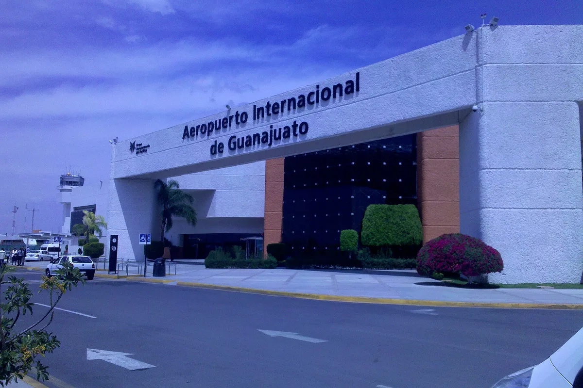 The terminal of Bajío International Airport, León and Guanajuato's shared gateway