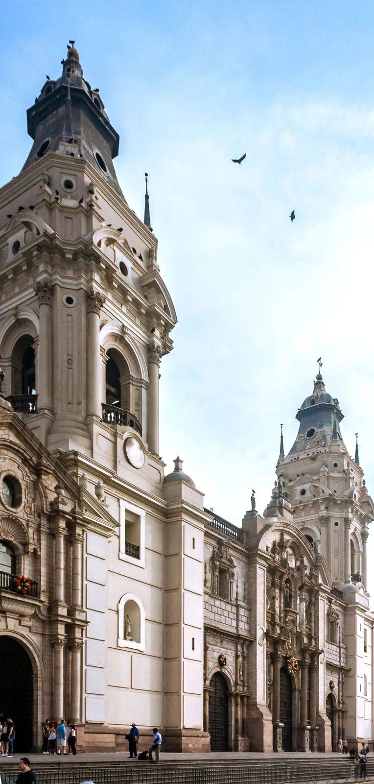 Lima Cathedral on the Plaza Mayor
