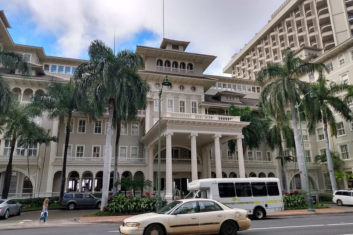 Moana Surfrider, A Westin Resort & Spa, Waikiki Beach.