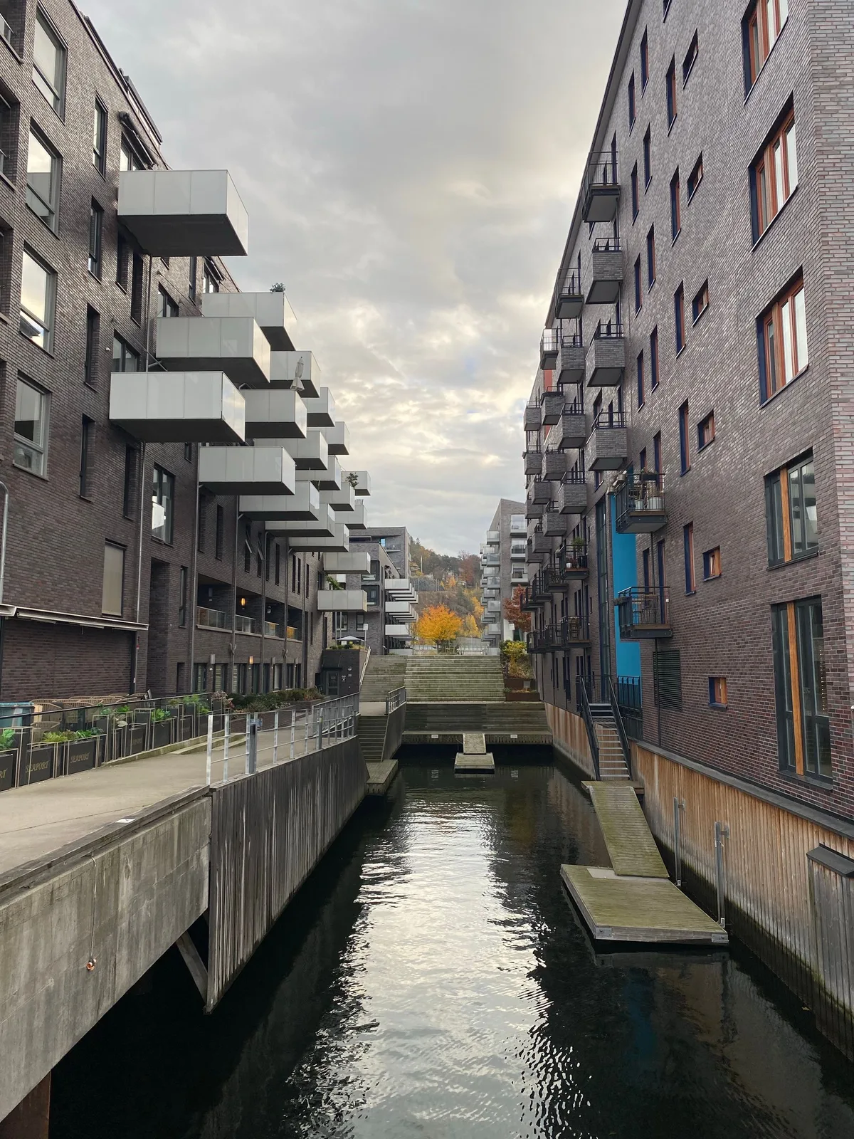 Canal apartments at Sørenga in Oslo