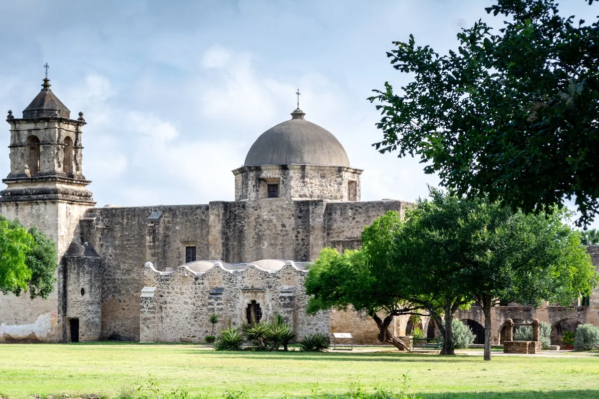 Mission San José, the Queen of the Missions, in San Antonio Missions National Historical Park
