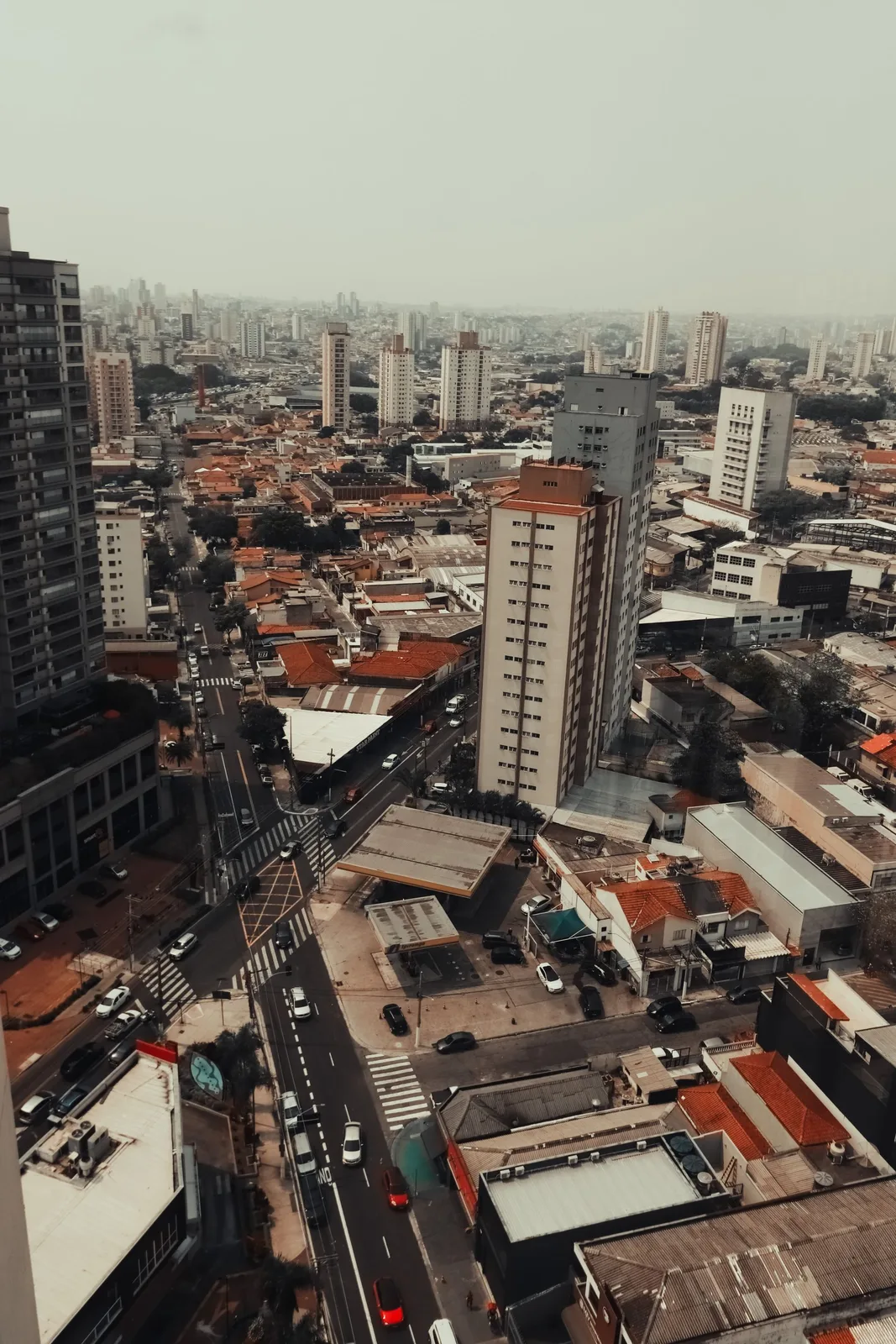 São Paulo cityscape from above