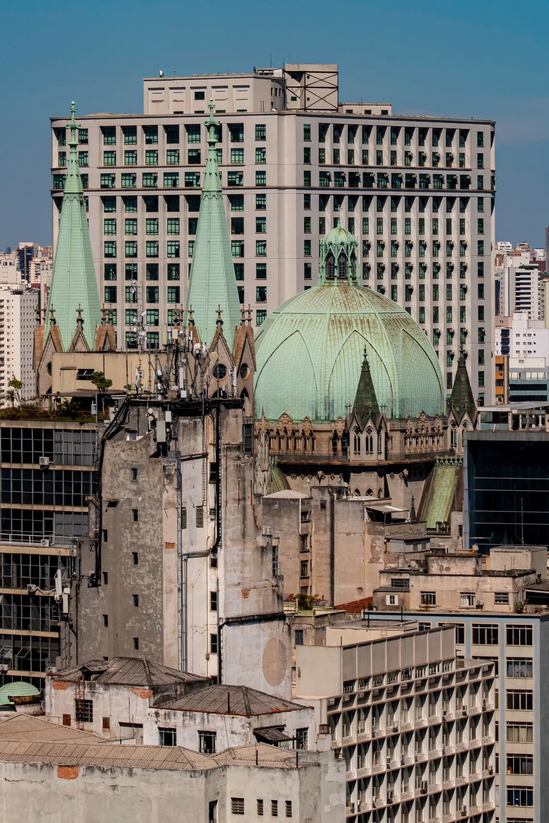 Historic architecture in São Paulo