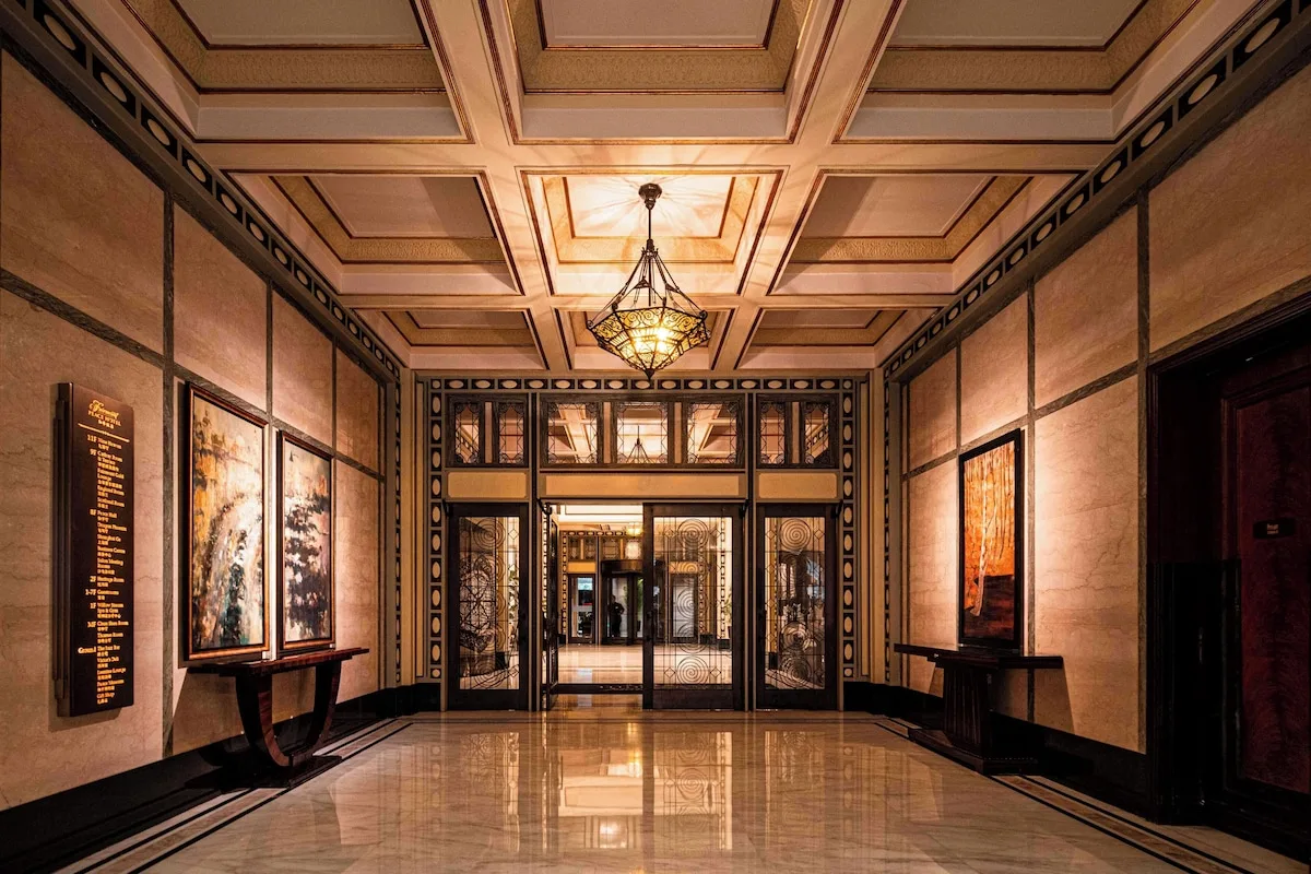 Fairmont Peace Hotel.