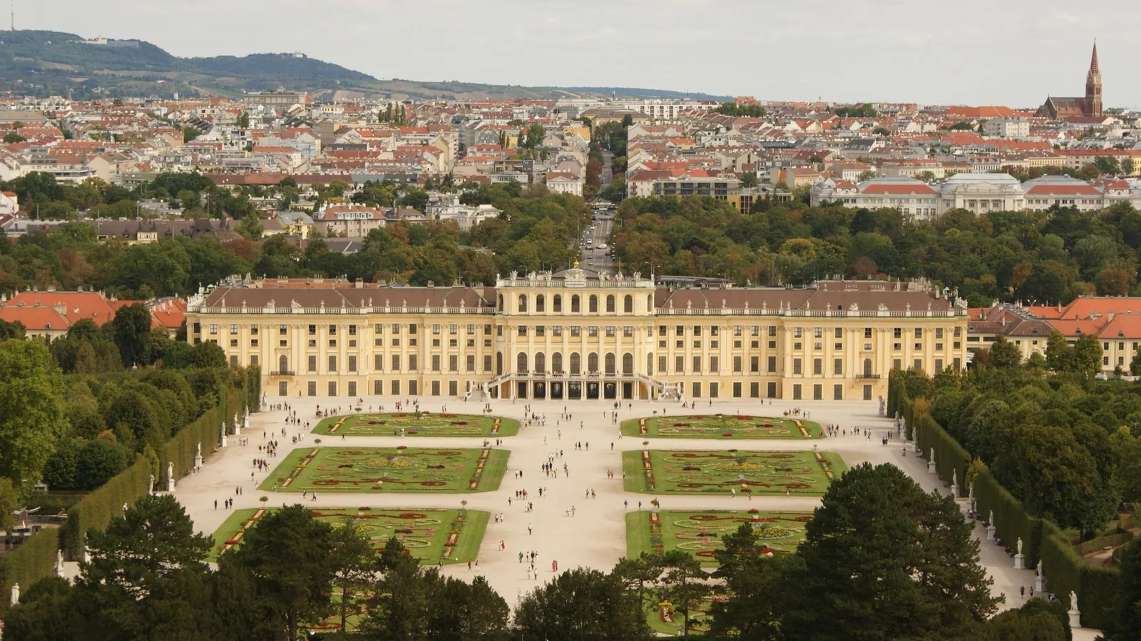 Schönbrunn Palace in Vienna