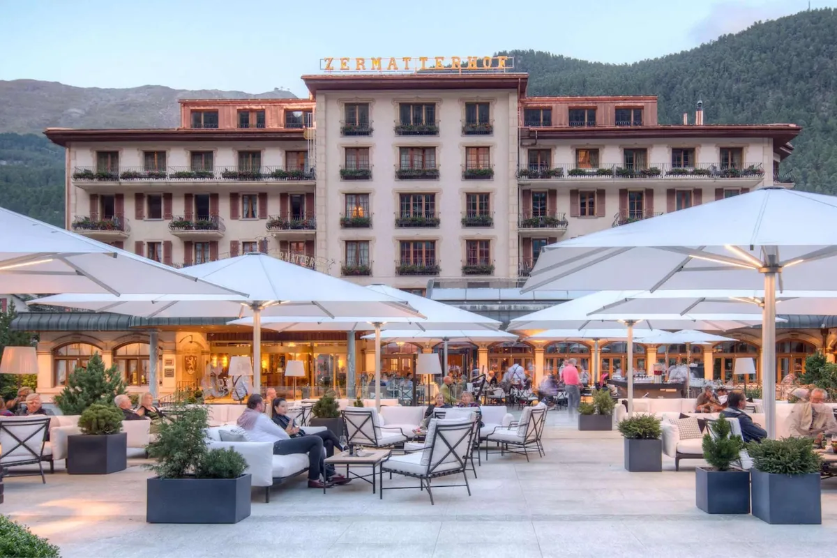 Grand Hotel Zermatterhof.